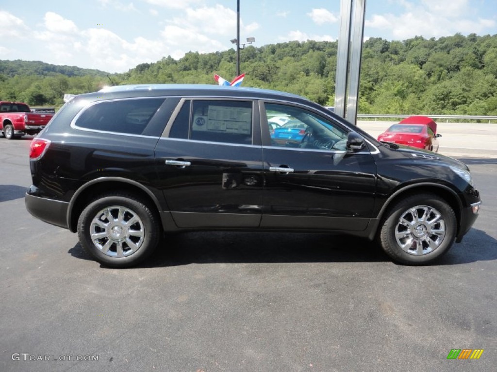 Carbon Black Metallic 2012 Buick Enclave AWD Exterior Photo #52185805