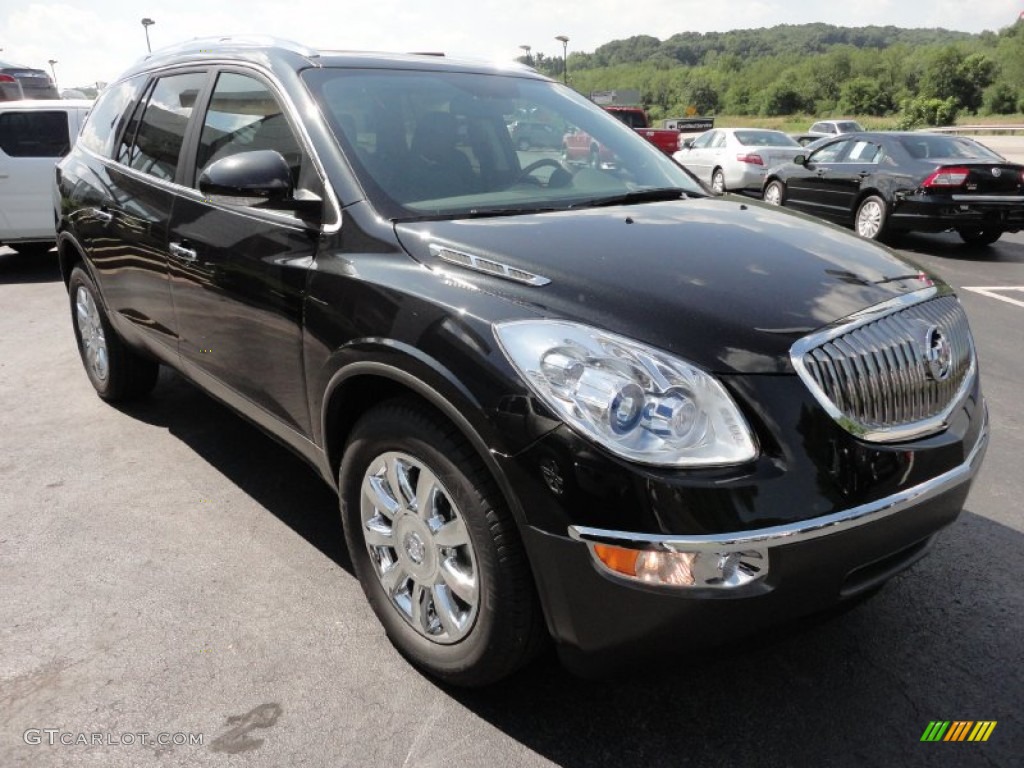 Carbon Black Metallic 2012 Buick Enclave AWD Exterior Photo #52185814