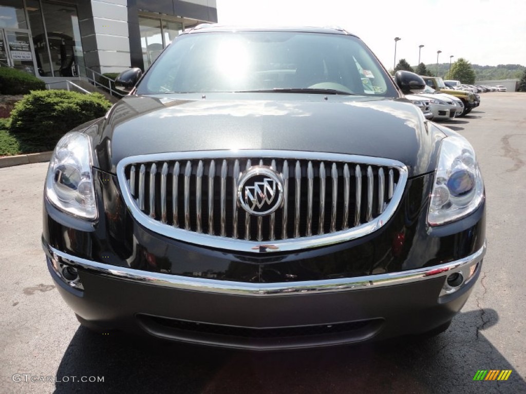 Carbon Black Metallic 2012 Buick Enclave AWD Exterior Photo #52185829