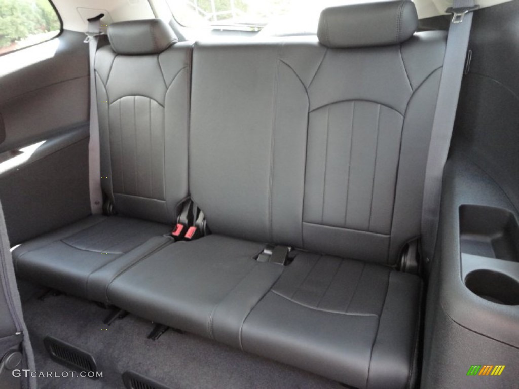 Ebony Interior 2012 Buick Enclave AWD Photo #52185958
