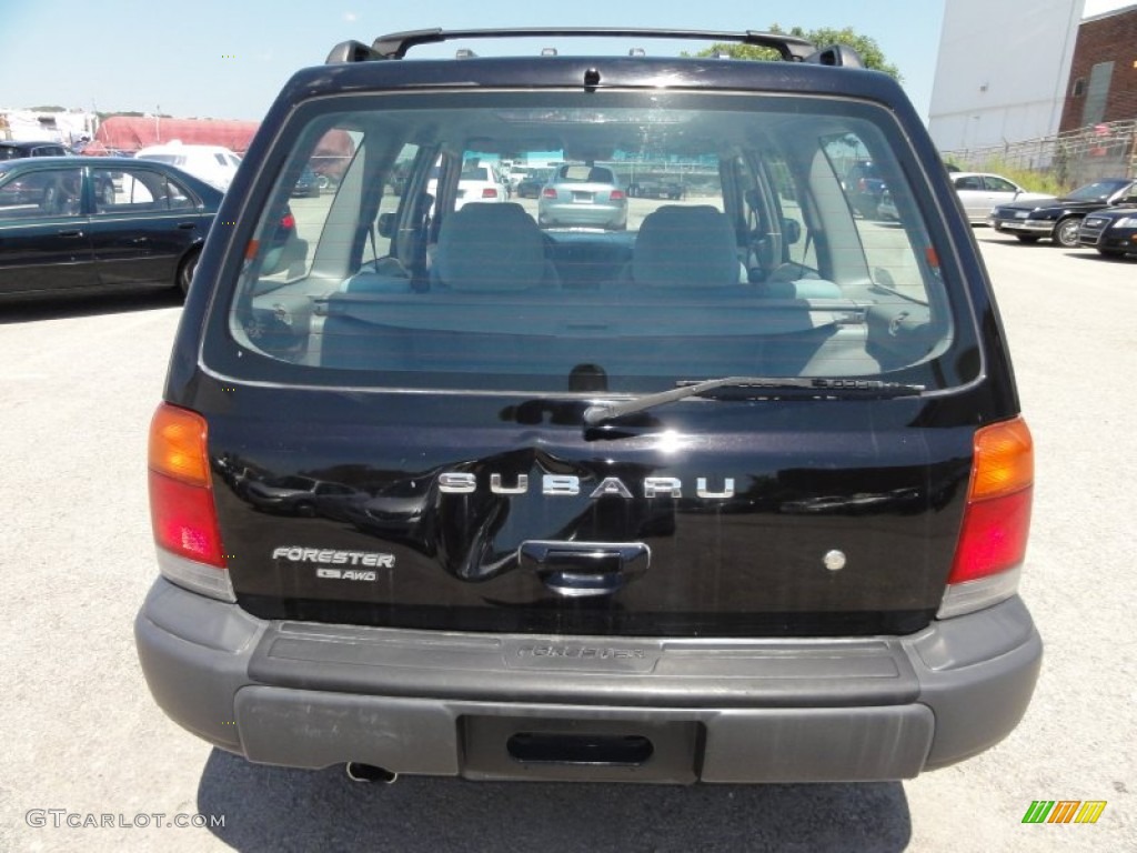 1998 Forester L - Black Diamond Pearl / Gray photo #9