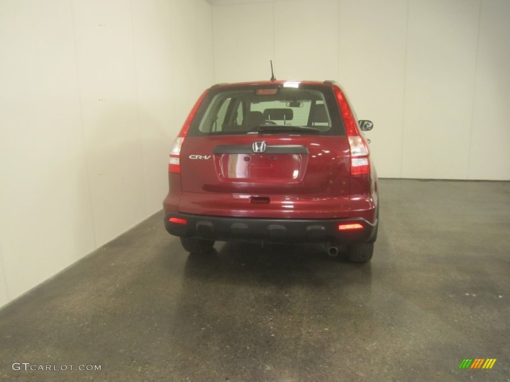 2009 CR-V LX 4WD - Tango Red Pearl / Gray photo #10