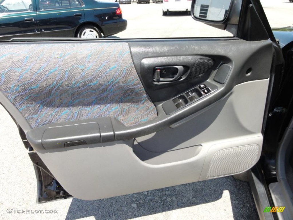 1998 Subaru Forester L Gray Door Panel Photo #52186135