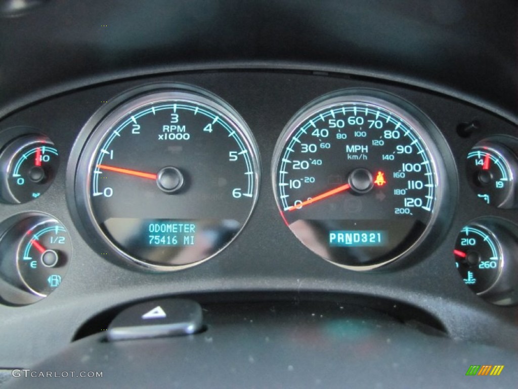 2008 Chevrolet Tahoe LTZ 4x4 Gauges Photo #52186417