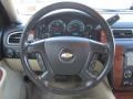 Light Cashmere/Ebony Steering Wheel Photo for 2008 Chevrolet Tahoe #52186426