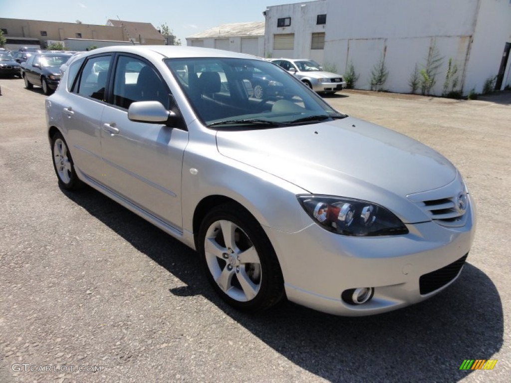 Sunlight Silver Metallic 2005 Mazda MAZDA3 s Hatchback Exterior Photo #52186753