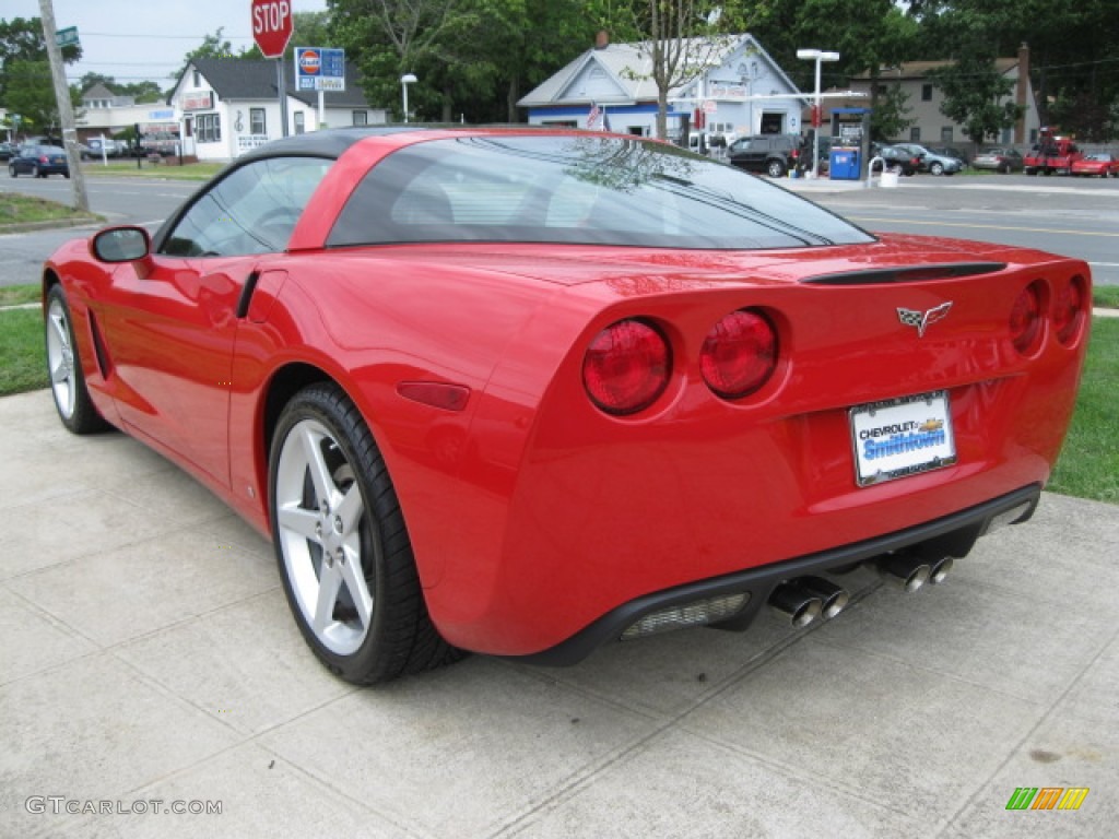 2006 Corvette Coupe - Victory Red / Ebony Black photo #3