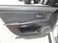 Black/Red 2005 Mazda MAZDA3 s Hatchback Door Panel