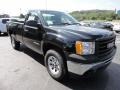 2011 Onyx Black GMC Sierra 1500 Regular Cab 4x4  photo #7