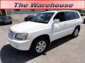 2002 Super White Toyota Highlander V6 4WD  photo #1