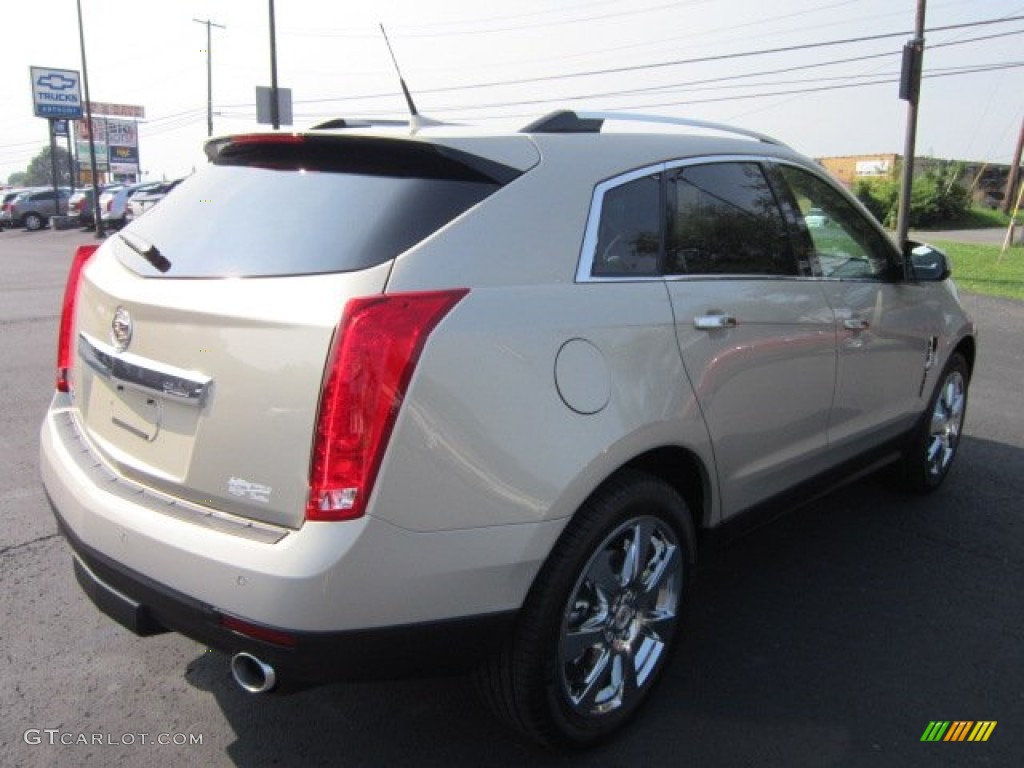 2011 SRX 4 V6 AWD - Gold Mist Metallic / Shale/Brownstone photo #7