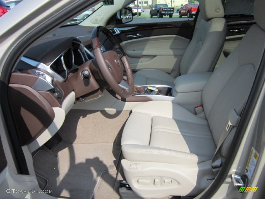 2011 SRX 4 V6 AWD - Gold Mist Metallic / Shale/Brownstone photo #10