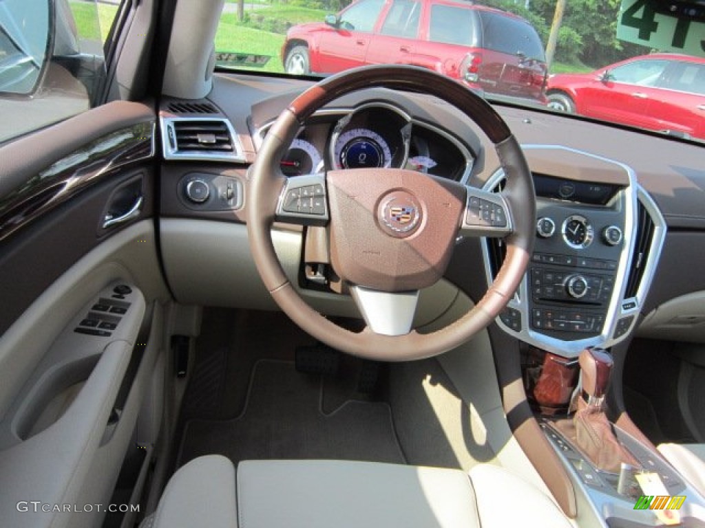 2011 SRX 4 V6 AWD - Gold Mist Metallic / Shale/Brownstone photo #14