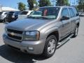 2007 Graystone Metallic Chevrolet TrailBlazer LT 4x4  photo #3