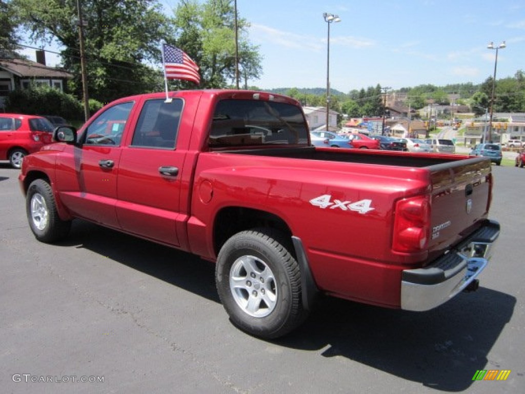 Inferno Red Crystal Pearl 2006 Dodge Dakota SLT Quad Cab 4x4 Exterior Photo #52188841
