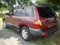 2004 Merlot Red Hyundai Santa Fe GLS  photo #3