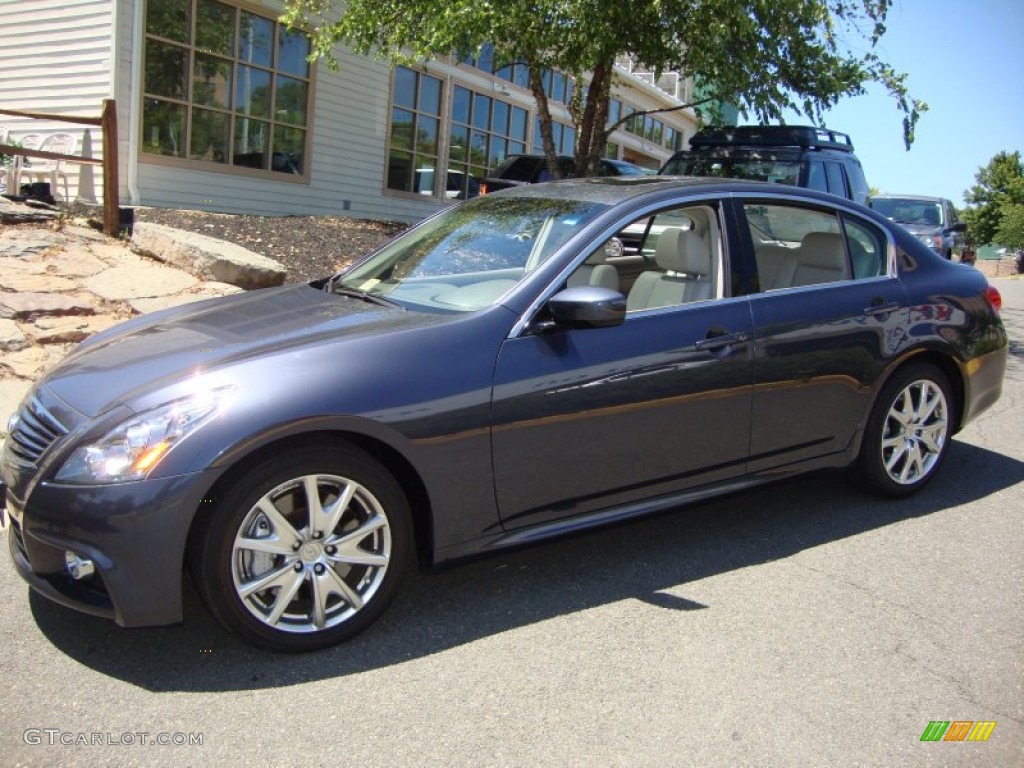 Blue Slate 2010 Infiniti G 37 S Sport Sedan Exterior Photo #52189252