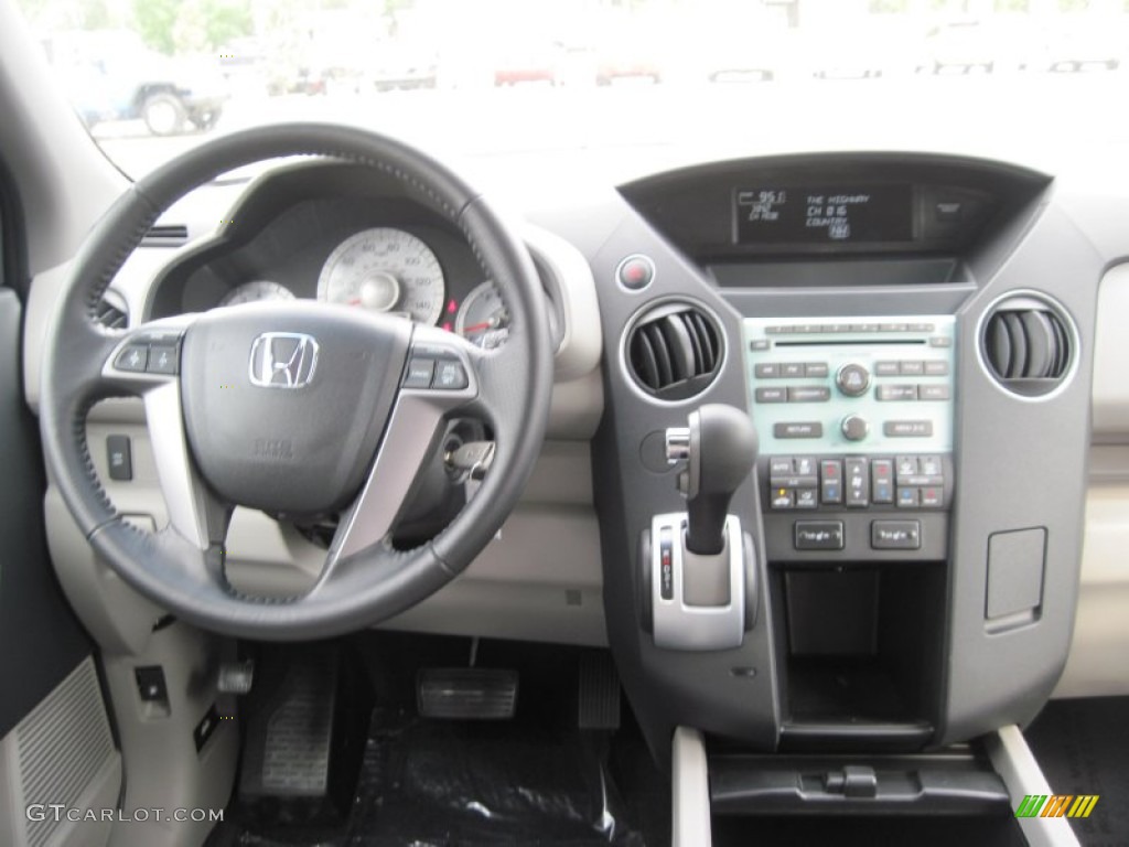 2011 Honda Pilot EX-L 4WD Gray Dashboard Photo #52189657