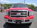 Red Clearcoat - F250 Super Duty XLT FX4 Crew Cab 4x4 Photo No. 2