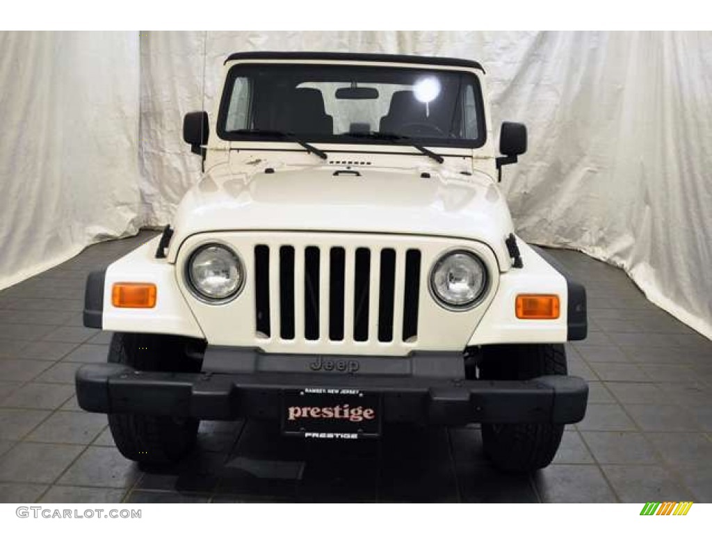 2004 Wrangler X 4x4 - Stone White / Dark Slate Gray photo #10