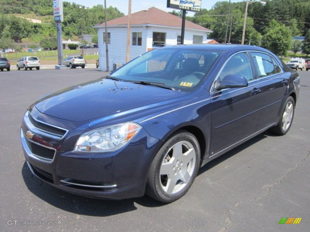 2010 Malibu LT Sedan - Imperial Blue Metallic / Ebony photo #3
