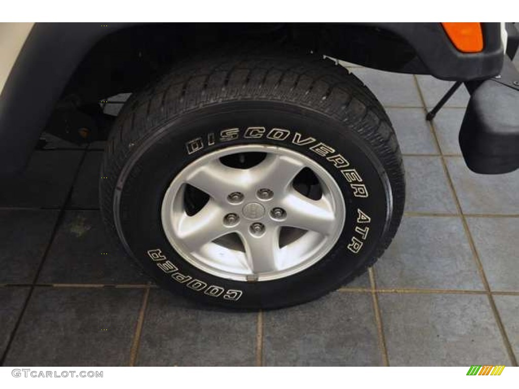 2004 Wrangler X 4x4 - Stone White / Dark Slate Gray photo #15
