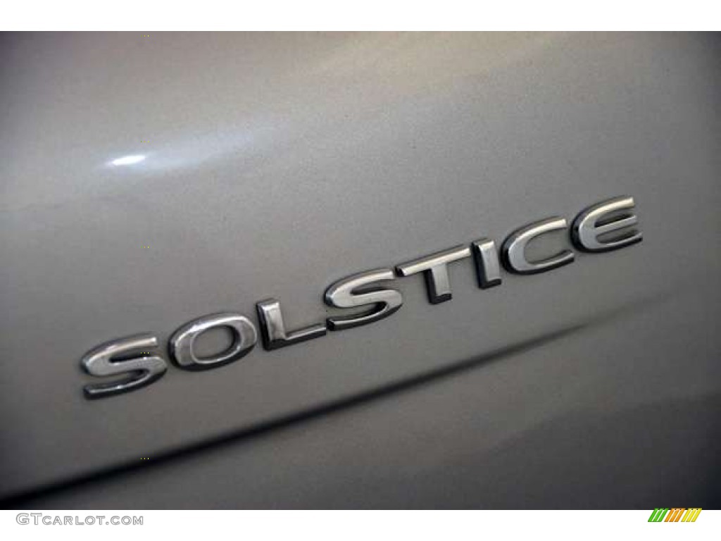 2006 Solstice Roadster - Cool Silver / Ebony photo #8