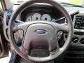 Ebony Black Steering Wheel Photo for 2004 Ford Escape #52190773