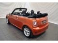 2011 Spice Orange Metallic Mini Cooper Convertible  photo #7