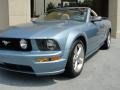 2007 Windveil Blue Metallic Ford Mustang GT Premium Convertible  photo #4