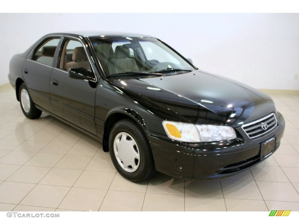 2000 Camry CE - Black / Oak photo #1