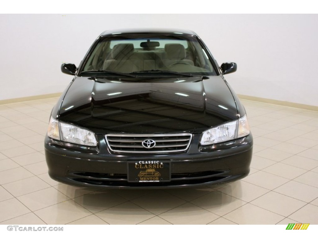 2000 Camry CE - Black / Oak photo #2