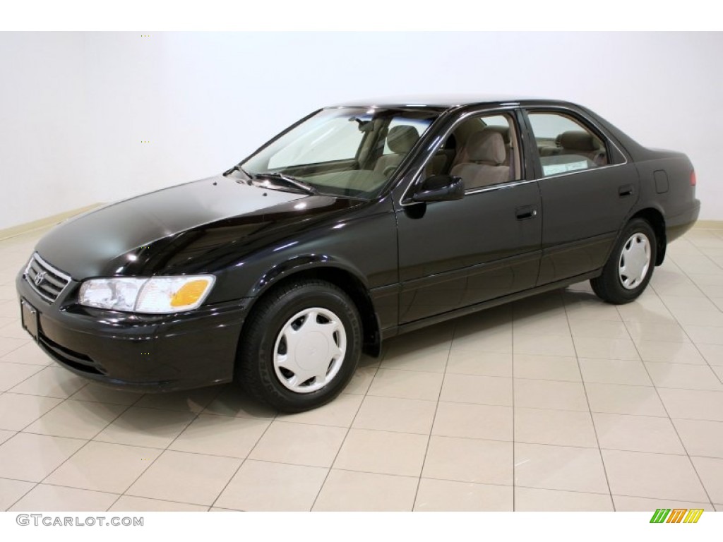 2000 Camry CE - Black / Oak photo #3