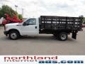 2011 Oxford White Ford F350 Super Duty XL Regular Cab Chassis Stake Truck  photo #5