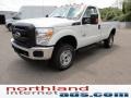 2011 Oxford White Ford F350 Super Duty XL Regular Cab 4x4  photo #4