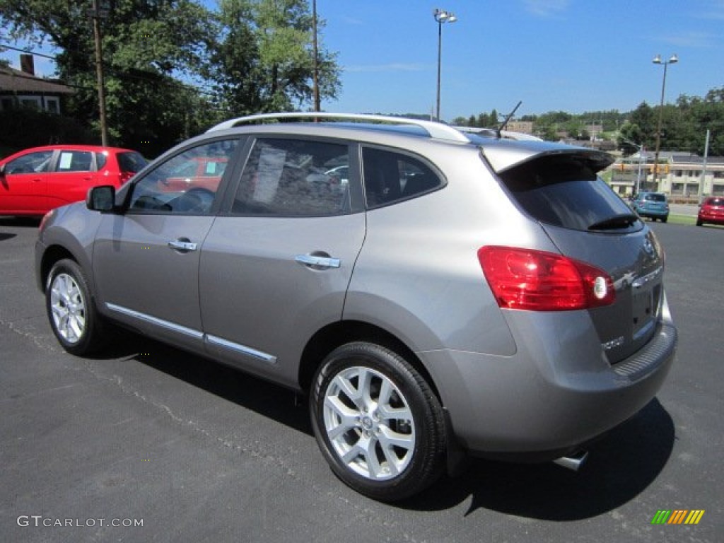 2011 Rogue SL AWD - Gotham Gray Metallic / Black photo #5
