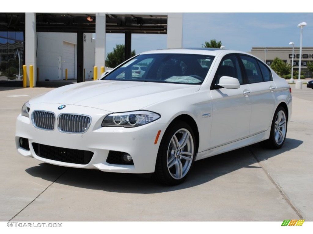 Alpine White 2011 BMW 5 Series 550i Sedan Exterior Photo #52193695