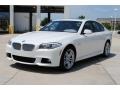 Alpine White 2011 BMW 5 Series 550i Sedan Exterior