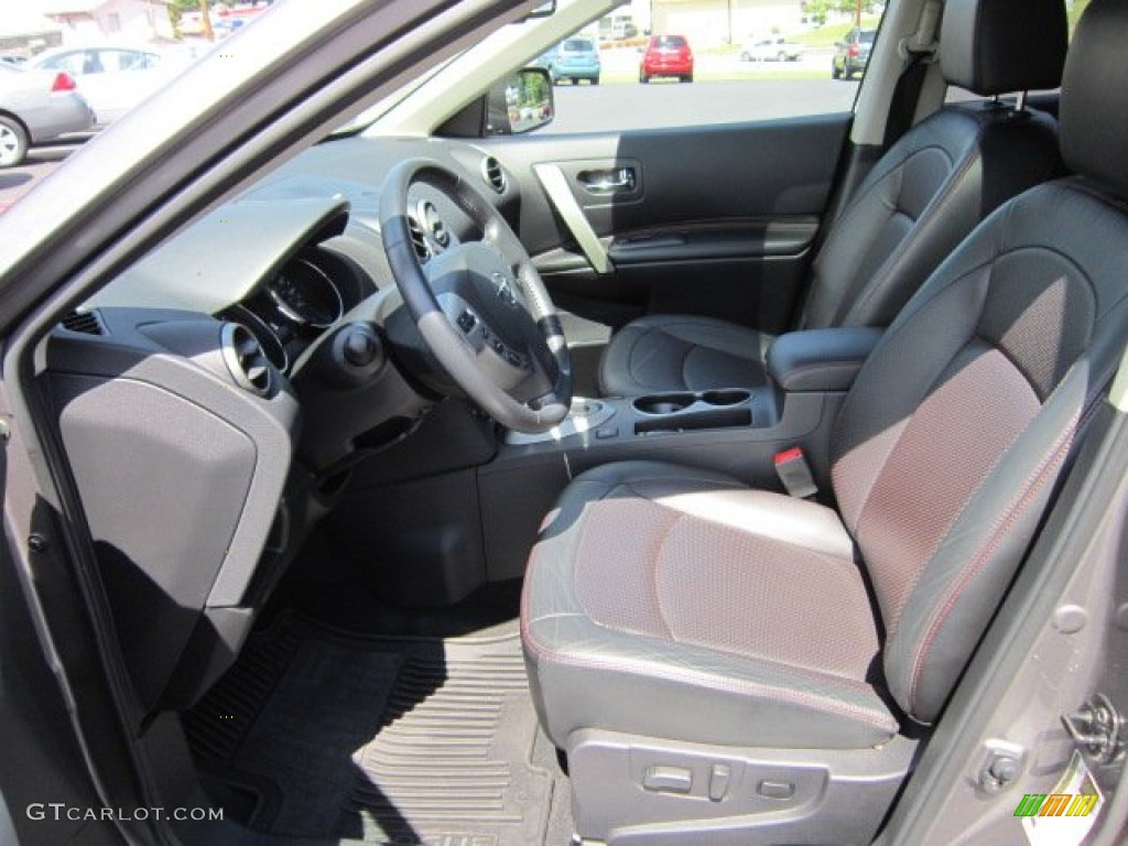 2011 Rogue SL AWD - Gotham Gray Metallic / Black photo #11