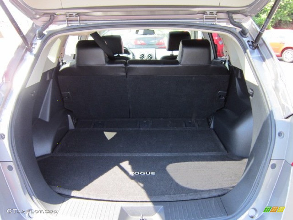 2011 Rogue SL AWD - Gotham Gray Metallic / Black photo #15