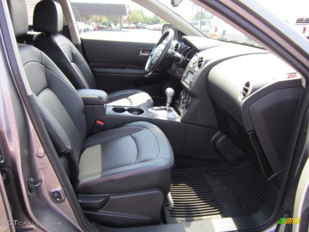 2011 Rogue SL AWD - Gotham Gray Metallic / Black photo #16