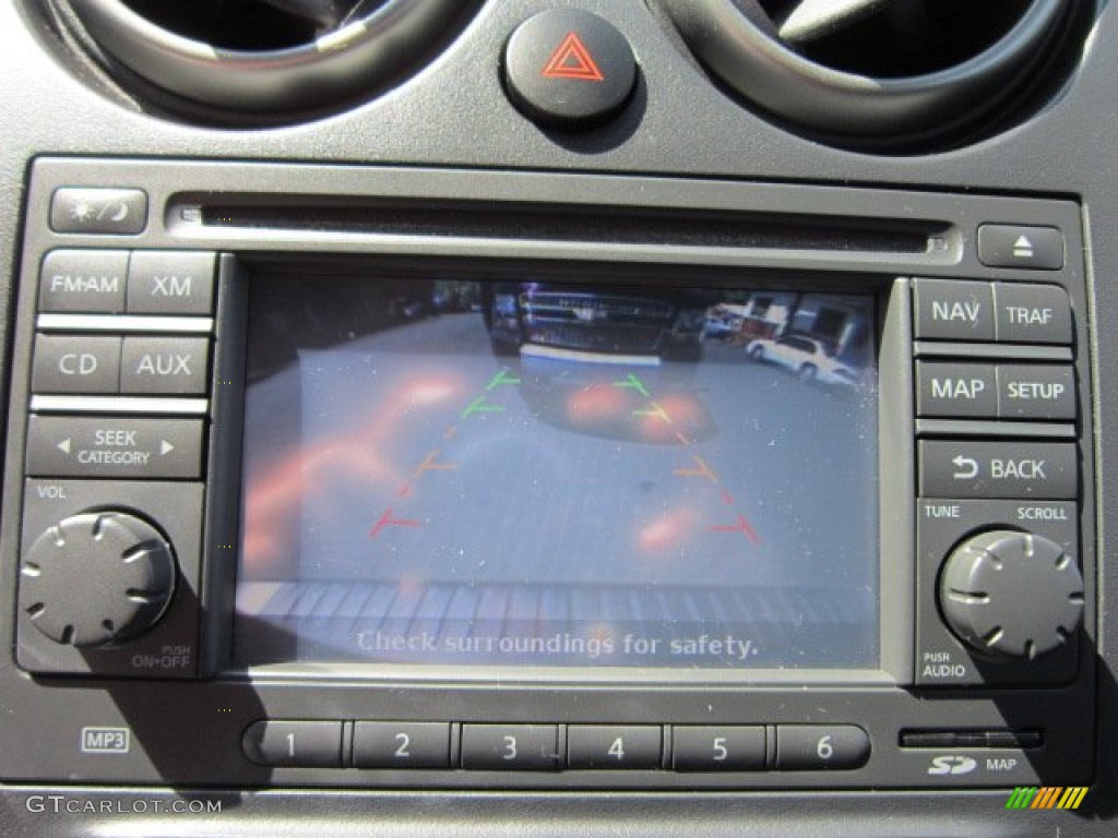 2011 Rogue SL AWD - Gotham Gray Metallic / Black photo #19
