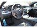 2011 BMW 5 Series Black Interior Dashboard Photo