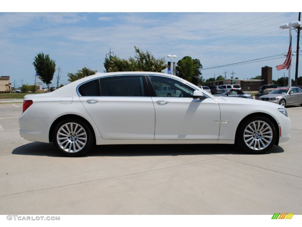 2012 7 Series 750Li Sedan - Alpine White / Black photo #4