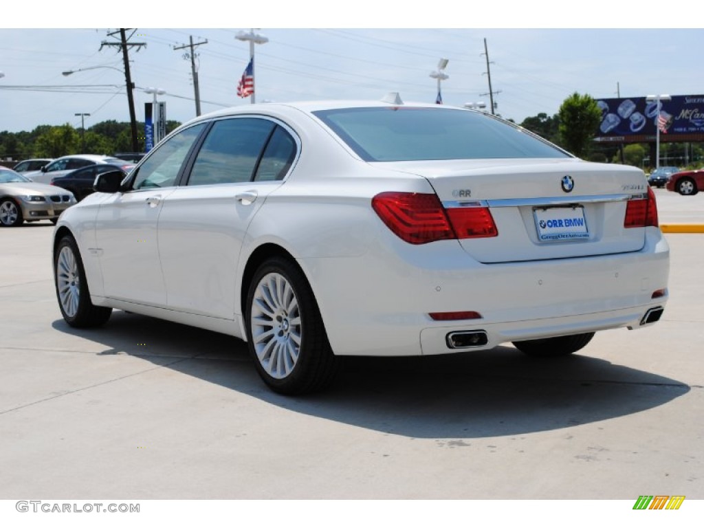 2012 7 Series 750Li Sedan - Alpine White / Black photo #7