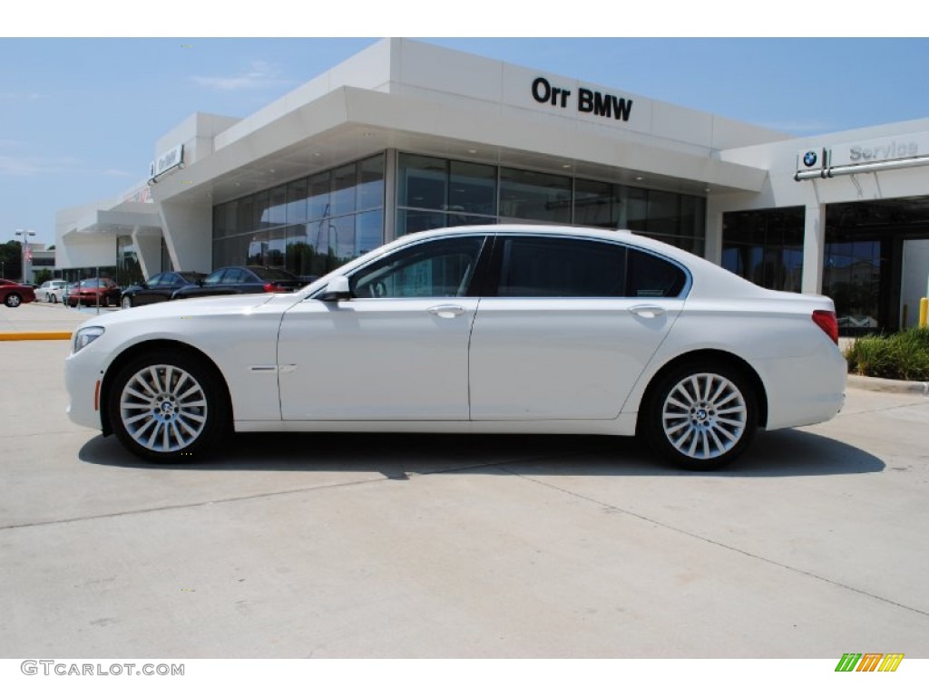 2012 7 Series 750Li Sedan - Alpine White / Black photo #8