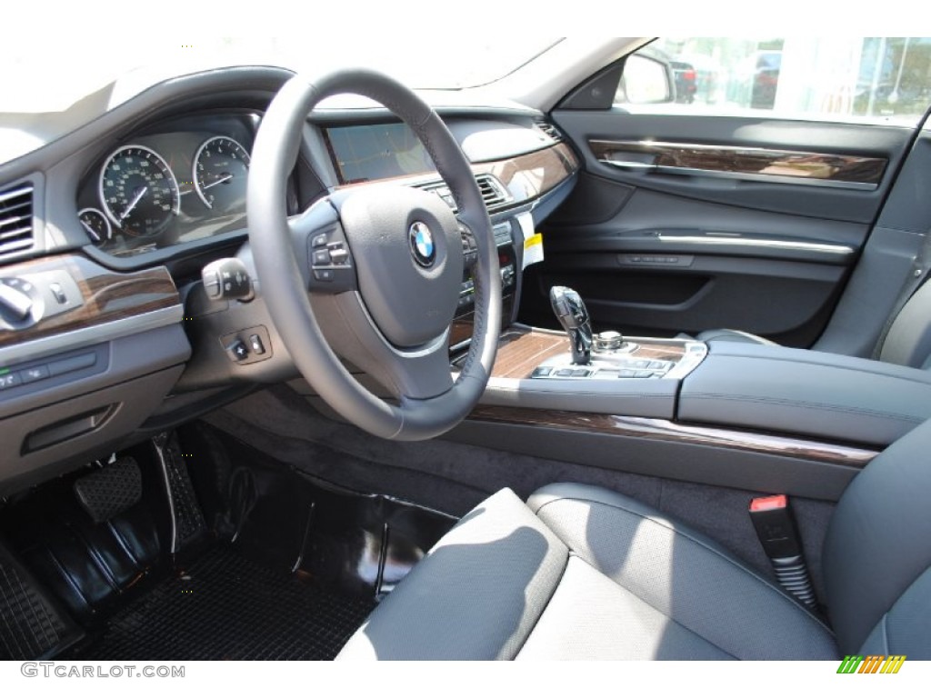 2012 7 Series 750Li Sedan - Alpine White / Black photo #13