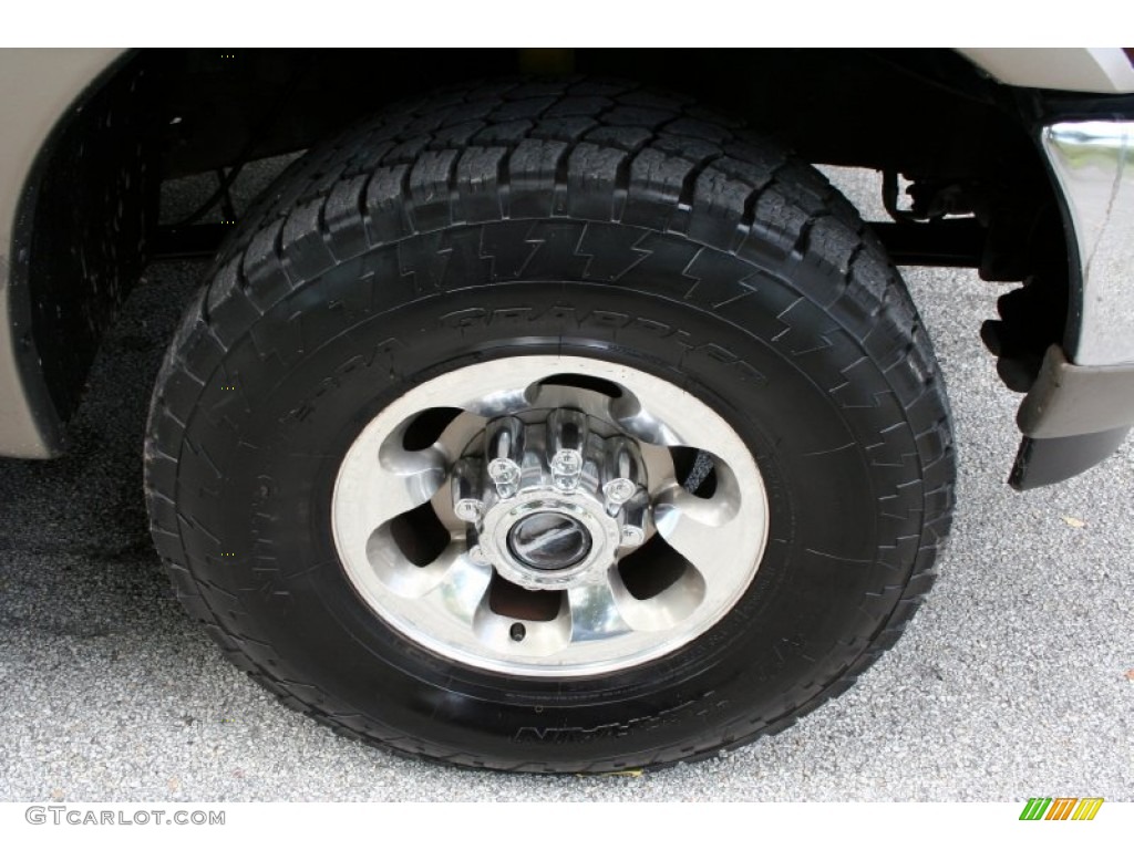 2004 F350 Super Duty King Ranch Crew Cab 4x4 - Chestnut Brown Metallic / Castano Brown Leather photo #29