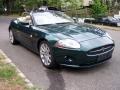 2007 Emerald Fire Green Metallic Jaguar XK XK8 Convertible  photo #7