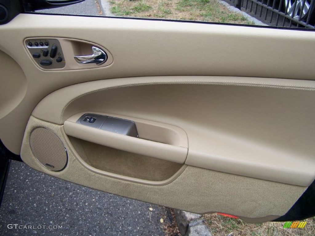 2007 Jaguar XK XK8 Convertible Caramel Door Panel Photo #52195375